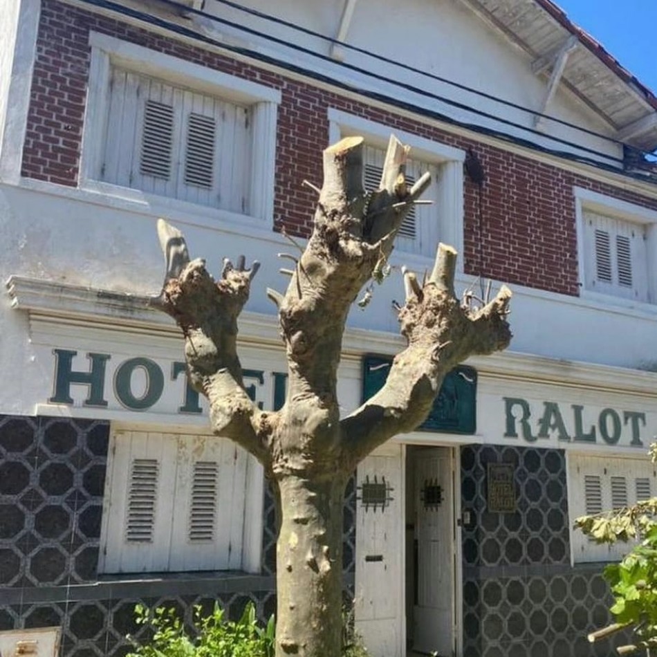 HOTEL A RECICLAR. LA PERLA. MAR DEL PLATA.