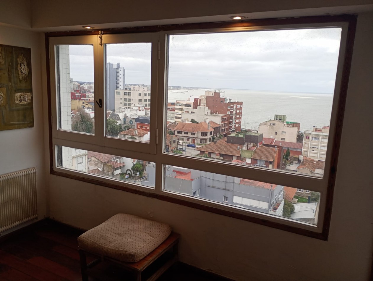  URGENCIA DE VENTA!!. SEMIPISO TRES AMBIENTES C/ESPECTACULAR VISTA AL MAR EN BARRIO LA PERLA!!! ESCUCHA OFERTAS