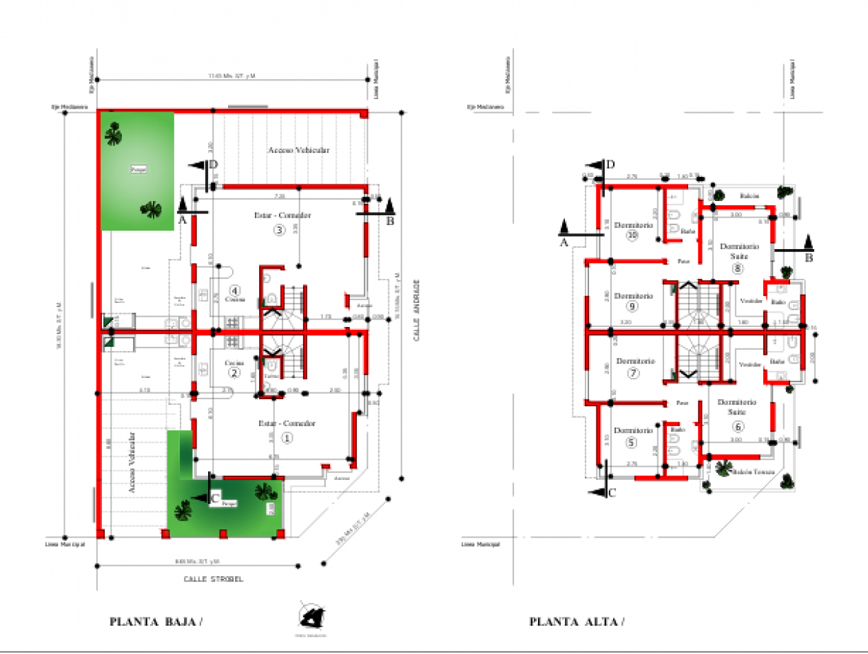 DUPLEX 4 AMB.ENTRADA DE AUTO.A ESTRENAR. LOS PINARES.