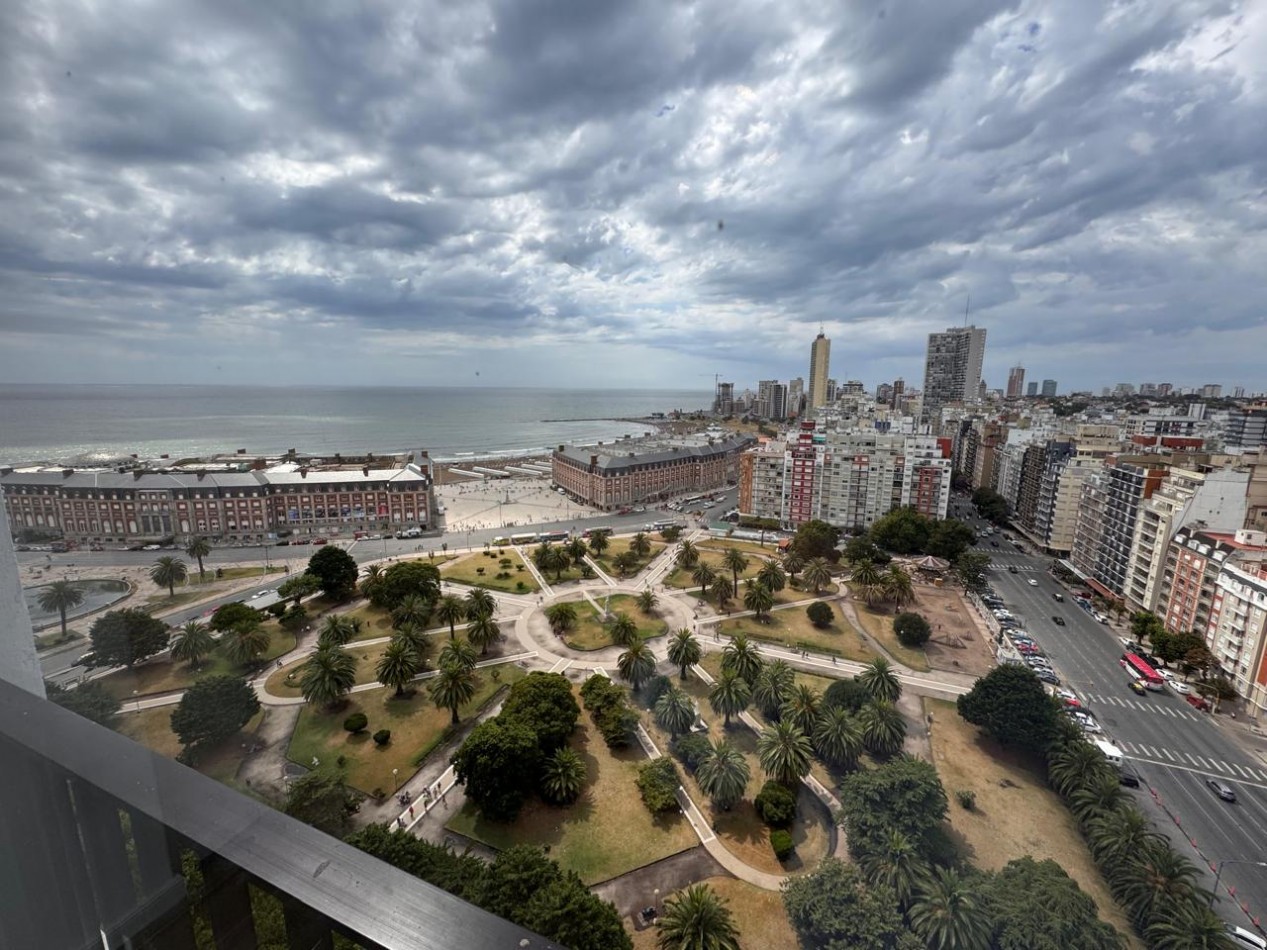 Dos ambientes vista al Mar. Mar del Plata.