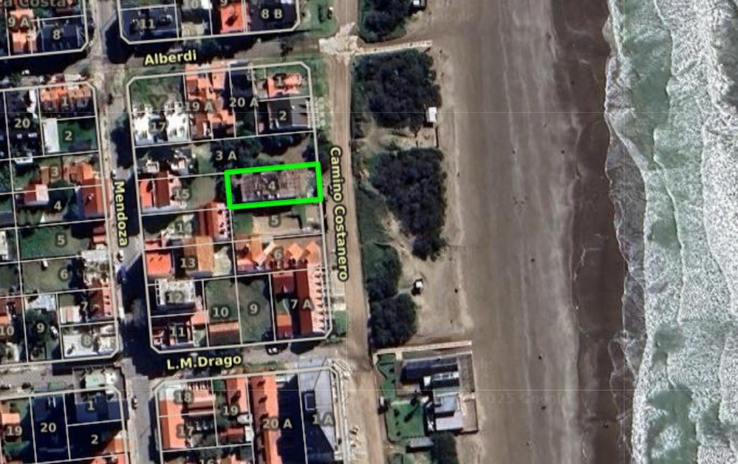 Depto 2 ambientes. Costa Azul. Costa Atlantica