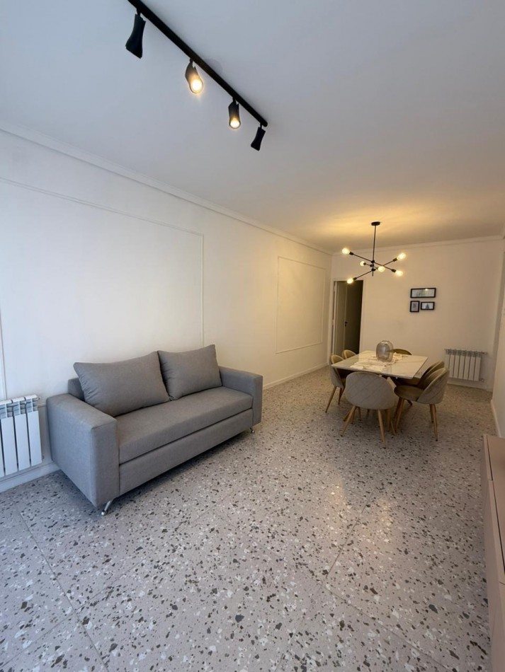 Tres ambientes con cochera, vista al mar. Mar del Plata