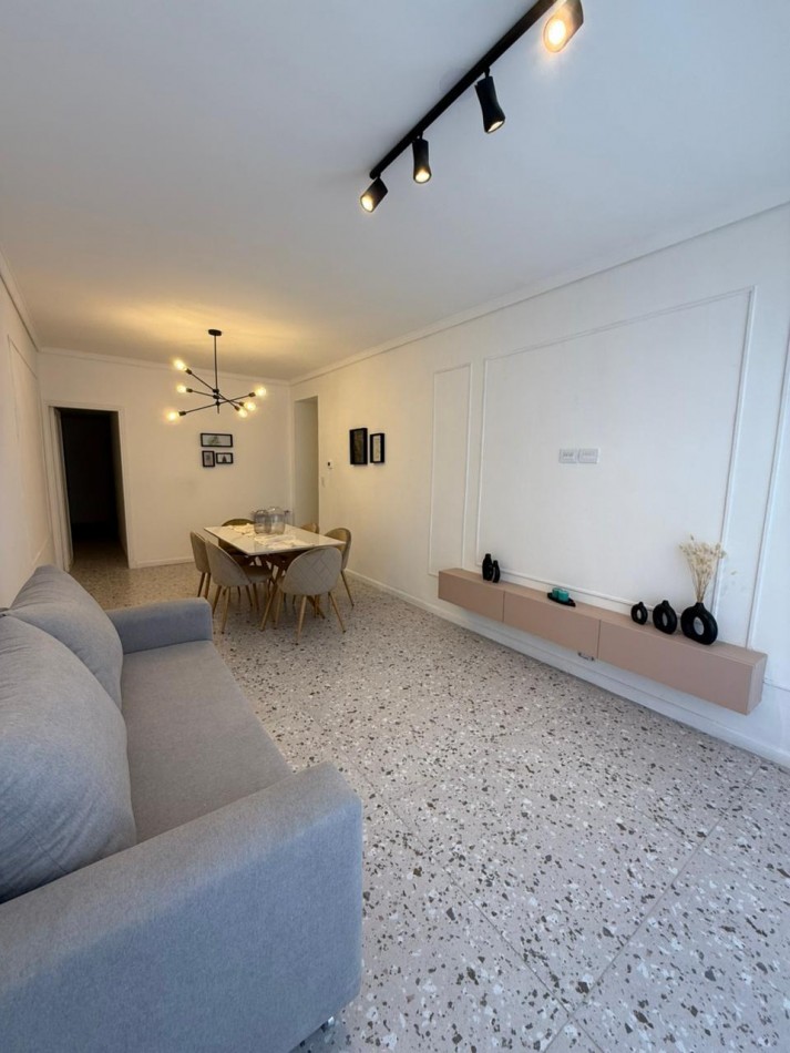 Tres ambientes con cochera, vista al mar. Mar del Plata