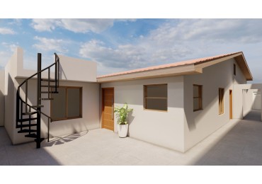 PH tres ambientes ingreso individual con patio y terraza.